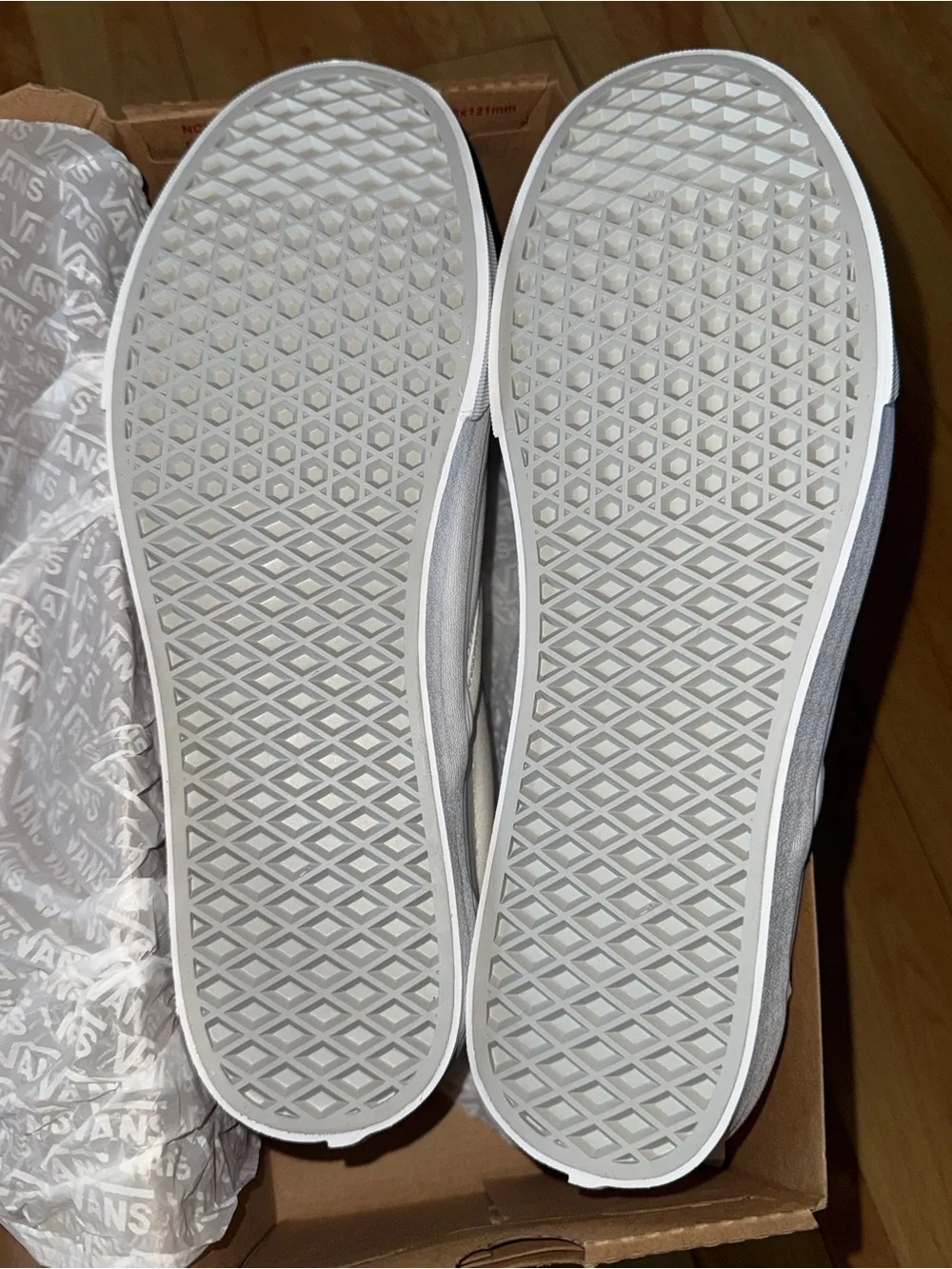 Vans Men’s Classic Slip-On Sneakers in White